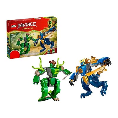 Lego Ninjago Luta de Dragão Jay - 107 Peças - Lego