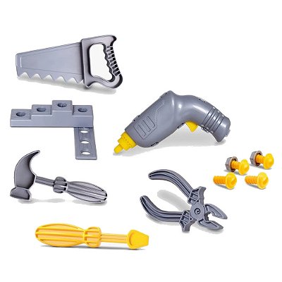 Maleta de Ferramentas Oficina Work Kids - Samba Toys