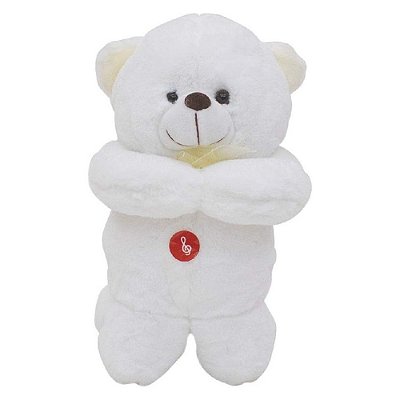 Urso de Pelúcia Oração Reza o Pai Nosso 28cm - Fofy Toys