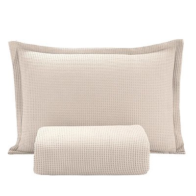 Kit Colcha Piquet Solteiro - Creme - Döhler