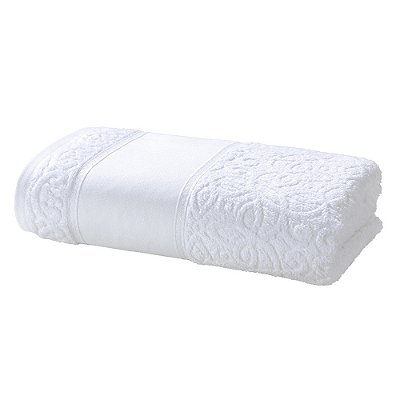 Toalha de Rosto para Pintar Sofia - Branco - Döhler