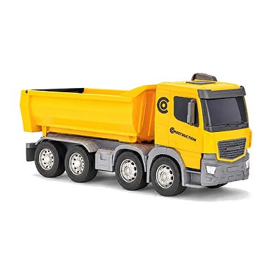 Caminhão Basculhante Construction com Acessórios 52cm - Usual Brinquedos