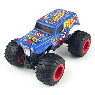 Carro de Controle Remoto Hot Wheels Monster Trucks Race Ace - Multikids
