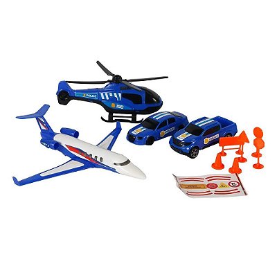 Kit Missão Veículos de Resgate - BS Toys
