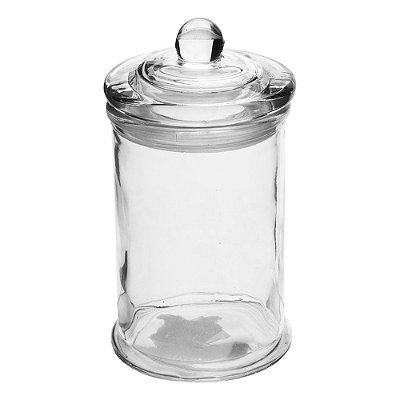 Pote de Vidro com Tampa Hermétrica - 350ml - Dynasty