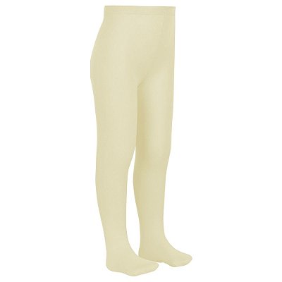 Meia-Calça Cotton Lobinha - Amarelo Claro 6020 - Lupo