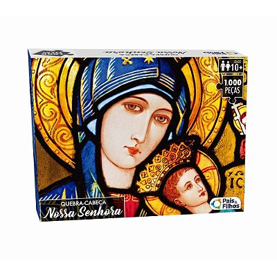 Quebra-Cabeça 1000 Peças - Nossa Senhora - Pais & Filhos
