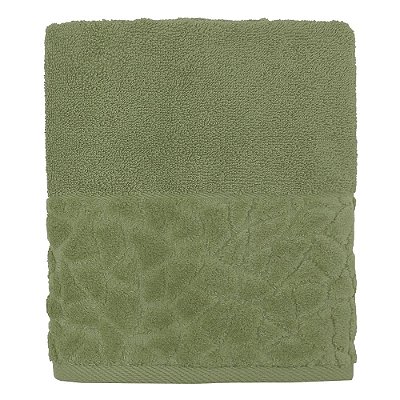 Toalha de Rosto Jacquard Confort - Verde Musgo 11436 - Döhler