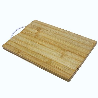 Tábua Gourmet em Bambu com Alça EcoKitchen - 36cm - Mimo