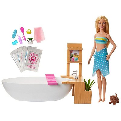 Barbie Banho de Espumas - Mattel
