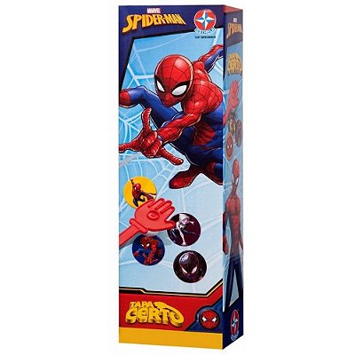 Jogo Tapa Certo Homem Aranha - Estrela