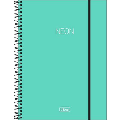 Caderno Neon - Verde - 80 Folhas - Tilibra