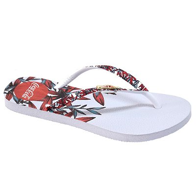 Chinelo Feminino Summer Leaves - Coca Cola Shoes