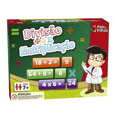 Jogo Divisão e Multiplicação - Pais e Filhos