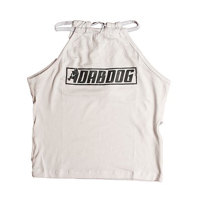 Halter Top Dabdog Logobox Branco