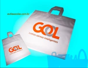 1000 Sacolas 40x50 personalizadas