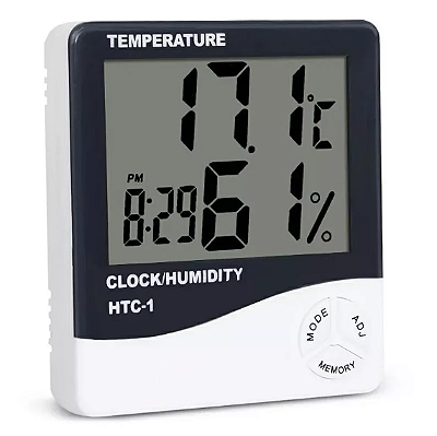 Higrômetro Medidor Temperatura e Umidade