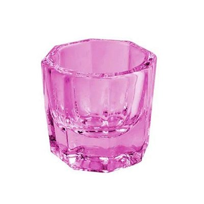 Copo Dappen Vidro Rosa