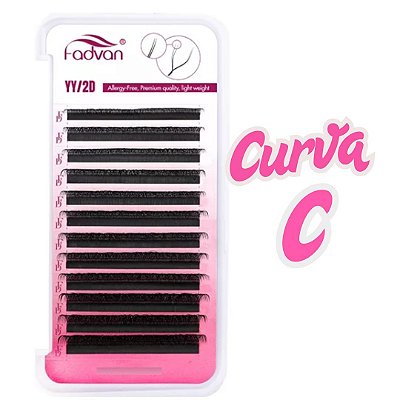 Cílios YY Curvatura C Fadvan
