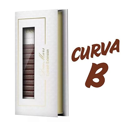 Cílios Y Decemars Curva B Marrom
