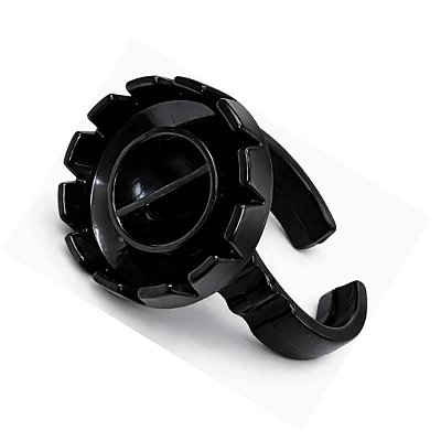 Anel Batoque Flor c/ 100 Unidades Preto