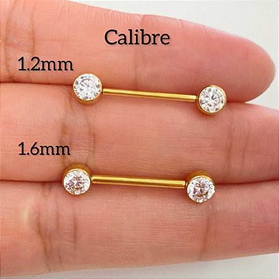 MAMILO TITÂNIO DELICAT PUSH PIN