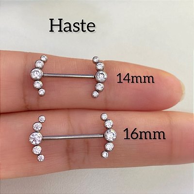 MAMILO TITÂNIO CASCADE PUSH PIN