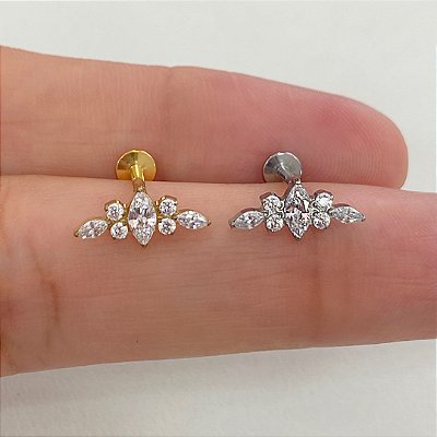 LABRET TITÂNIO REALEZZA ZIRCÔNIAS