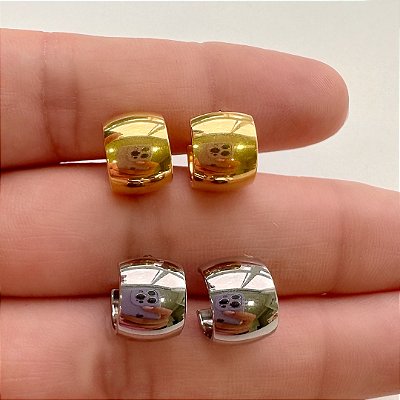 ARGOLINHAS TITÂNIO LISO PLUS CLICKER