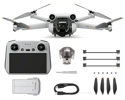 Drone Dji Mini 3 Pro - Controle DJI RC