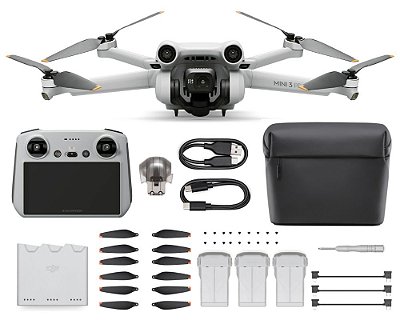 Drone Dji Mini 3 Pro Fly More Kit Plus (DJI RC)