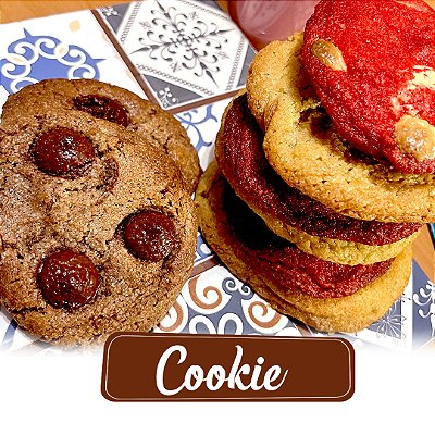 Caixa de Cookie de chocolate para presente