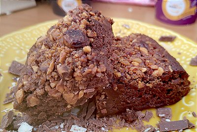 Brownie chocolate GRANDE para servir - ATACADO