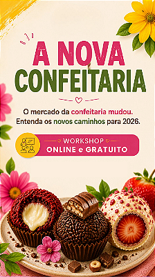 AULA Gratuita de Brigadeiro Gourmet: do Zero à Venda - ONLINE