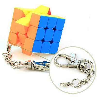 Cubo Mágico 3x3 Moyu Mini Chaveiro 35mm