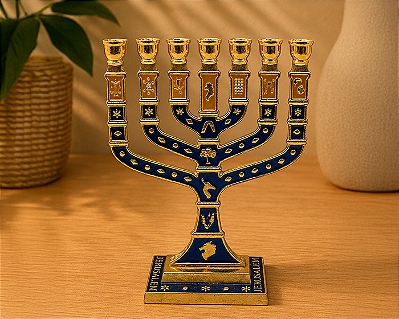 Menorah de Metal