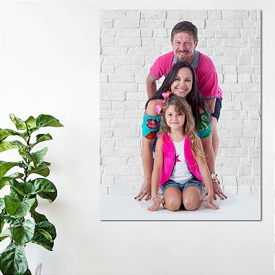 Quadro Decorativo Personalizado em Tela Canvas 120x90cm