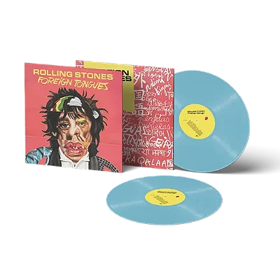 The Rolling Stones – Foreign Tongues (Edição Exclusiva Limitada em Vinil Azul Bebê) – LP Duplo