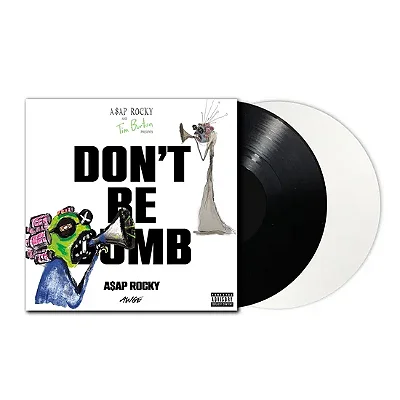 A$AP Rocky – Don't Be Dumb (Vinil Preto e Branco) – LP Duplo