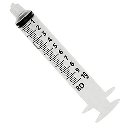 Seringa Descartável BD 10ml Luer Lock - 50 Unidades