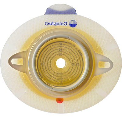 Placa de Colostomia Sensura Click Xpro Plana Recortável 70mm - Coloplast