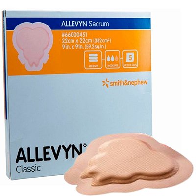 Curativo Allevyn Sacrum Classic 22cmx22cm Smith&Nephew - 01 Unidade