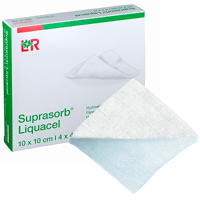 Suprasorb Liquacel 10cm x 10cm - Curativo de Hidrofibra