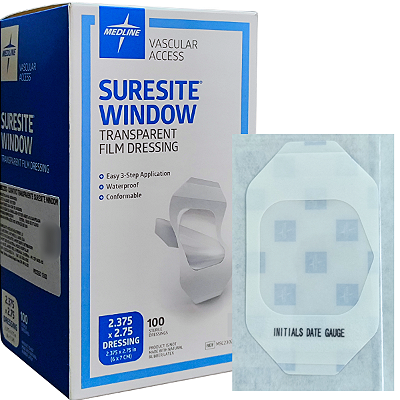 Curativo Filme Transparente IV Estéril Suresite Window