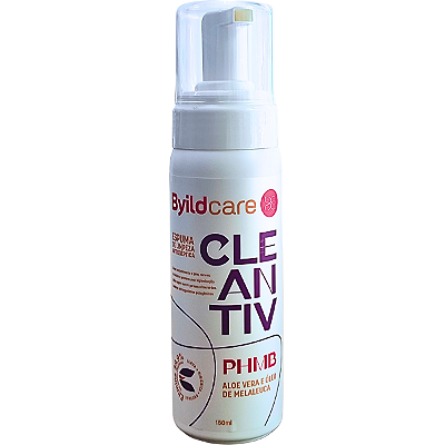Cleantiv Espuma De Limpeza Antisséptica Phmb 0,1% 150ml Byildcare