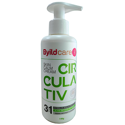 Circulativ Creme Drenante 3 em 1 Skin Calm 140g Byildcare