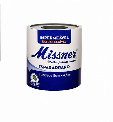 Esparadrapo Branco 5cm x 4,5m - Missner
