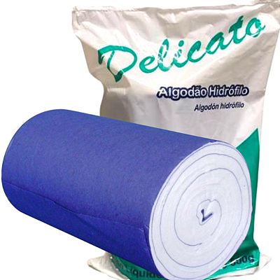 Algodão Hidrófilo Delicato 500g Cremer - 01 Rolo