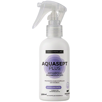 Aquasept Plus Solução Antisséptica com PHMB Spray 150ml - Walkmed