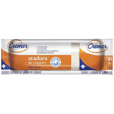 Atadura de Crepom 13 Fios Tipo Cysne 15cm X 1,8m 13 Fios Cremer